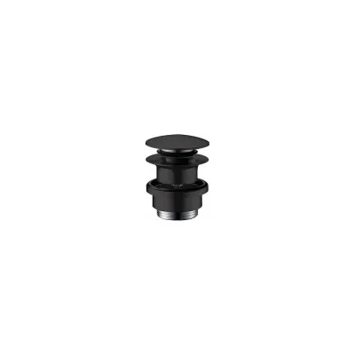 Набор для слива Hansgrohe 50100670 push-open для раковины и биде, матовый черный 00064385