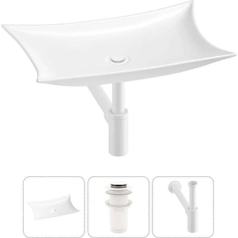 ΠΠΎΠΌΠΏΠ»Π΅ΠΊΡ Wellsee 3 Π² 1 Lavinia Boho Bathroom Sink Π½Π°ΠΊΠ»Π°Π΄Π½Π°Ρ ΡΠ°ΠΊΠΎΠ²ΠΈΠ½Π° 59x39 ΡΠΌ 3331111 20215294R