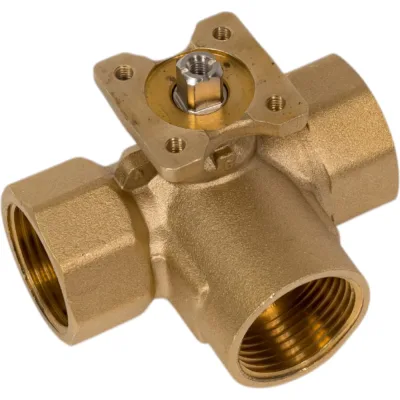 Клапан шаровой трехходовой BVM 3-way DN25-KVS16.0 (BVM) 3-way DN25-KVS16.0