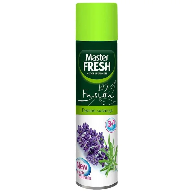 Освежитель воздуха MASTER FRESH горная лаванда, 300 мл 218360