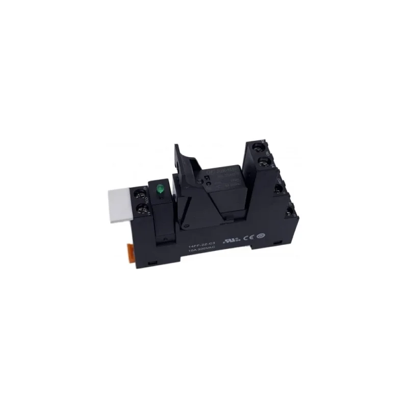 Комплект реле Доступная Автоматика 10шт, 2CO 8A; AgNi; катушка 24B DC, LED, Hongfa HF115-024DC-2-LED-10