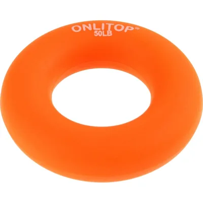 Кистевой эспандер ONLITOP 6.5 см, нагрузка 25 кг, оранжевый 3791403