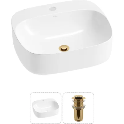 Набор Wellsee 2 в 1 Ideal накладная раковина 50x42 см 20214097R