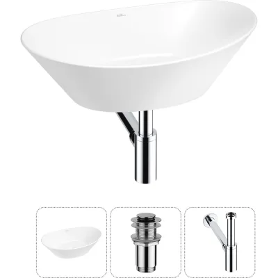 Набор Wellsee 3 в 1 Dulcet Tones накладная раковина 36x25 см 20212205R