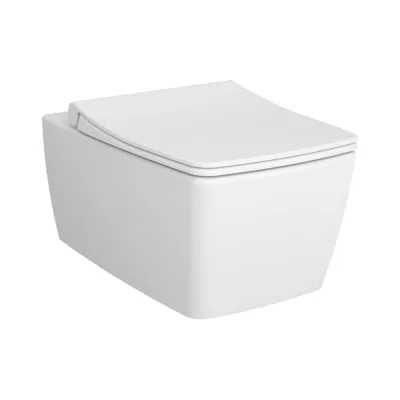 Подвесной безободковый унитаз VITRA Metropole Rim-Ex 7672B003-0075