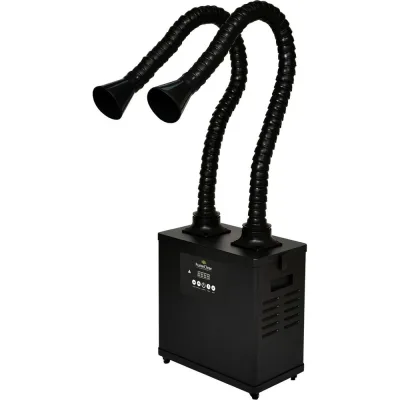 Антистатический дымоуловитель FUMECLEAR fc-1002 с дымоприемниками 2x50мм FC-1002-50-ESD