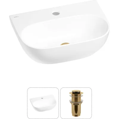 Мини-раковина для ванной комнаты или туалета Wellsee WC Area в наборе 2 в 1 20212187R