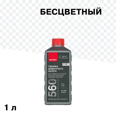 Средство для удаления цементного налета Neomid концентрат 1:10 1 л