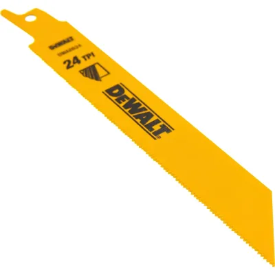 Полотно пильное по металлу (152 мм; шаг зубьев 1.1 мм) 5 шт. DEWALT DT 2385