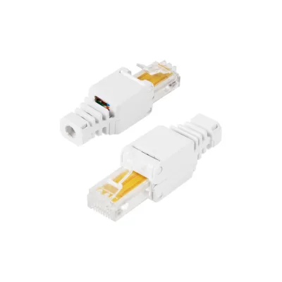 Быстрозажимной сетевой разъем LAN на кабель REXANT штекер RJ-45 (8Р8С), 06-0083-A
