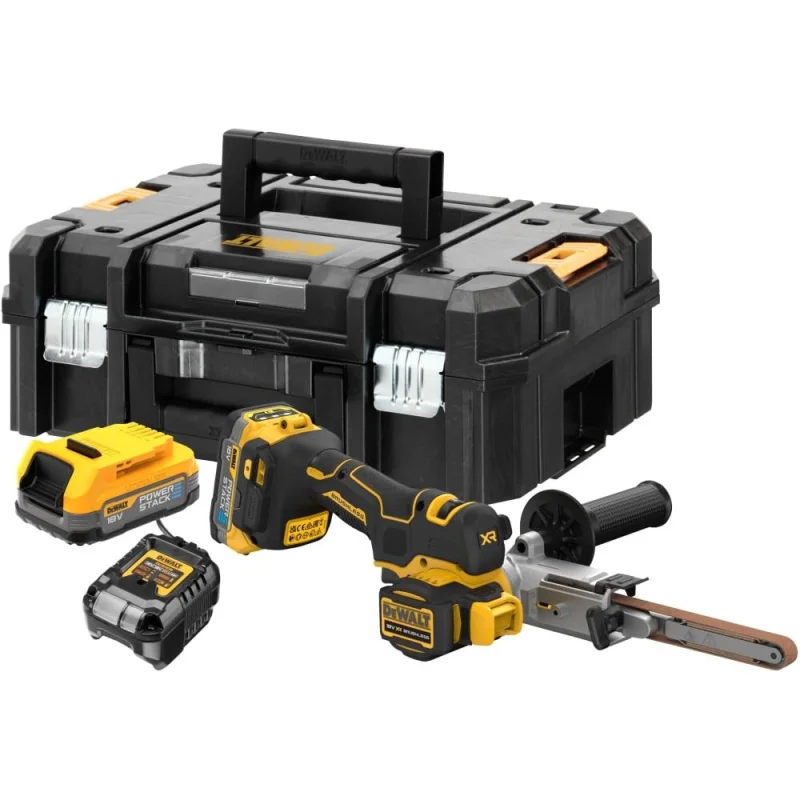 ΠΠΊΠΊΡΠΌΡΠ»ΡΡΠΎΡΠ½ΡΠΉ Π½Π°ΠΏΠΈΠ»ΡΠ½ΠΈΠΊ Dewalt DCM200E2T, 18 Π, 1707 ΠΌ/ΠΌΠΈΠ½, Ρ 2 ΠΠΠ 1.7 ΠΡ ΠΈ ΠΠ£, Π² ΠΊΠ΅ΠΉΡΠ΅ TSTAK DCM200E2T-QW