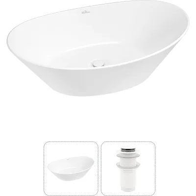 Набор Wellsee 2 в 1 Dulcet Tones накладная раковина 36x25 см 20212204R