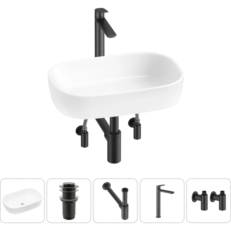 Накладная раковина для ванной Lavinia Boho комнаты Bathroom Sink в наборе 5 в 1 20217432R