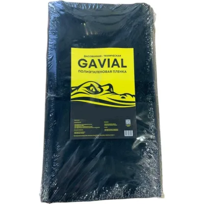 Техническая черная полиэтиленовая пленка GAVIAL 200 мкм 3x10 м 26318