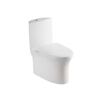 Напольный унитаз моноблок Azario luna 770x390x710 с сиденьем микролифт az-1037 00079062