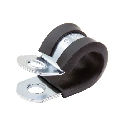 Хомут-скоба STALMAX LC-RUBBER 18/15 с виброгасителем (арт. 11739) оц. сталь (уп. 100 шт) 11739-023