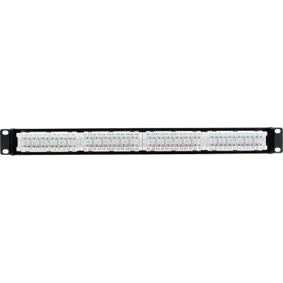 Патч-панель Filum 19, 1U, Cat 5e, 24 порта RJ45 (8p8c), неэкранированная, Dual IDC (110/KRONE) FL-PP-5E24U1