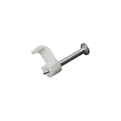 Плоский крепеж кабеля REXANT 5x2 мм, белый 50 шт 07-4205