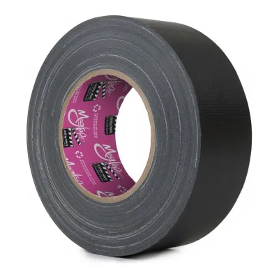 Клейкая лента Utility Matt - Гаффа тейп Magtape 50 мм х 50 м черная CTMATTUT50BK