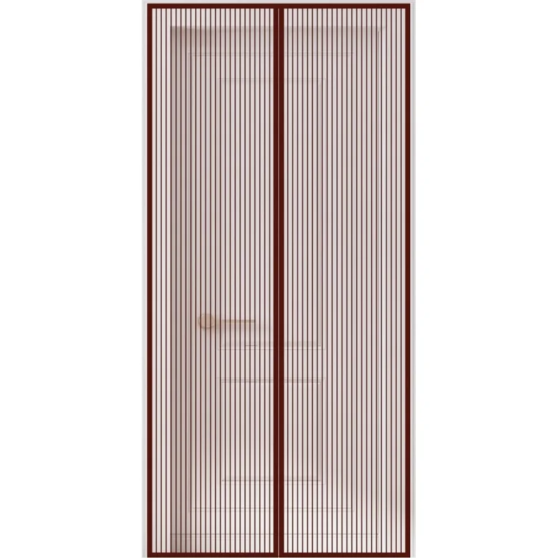Москитная дверная сетка на магнитах DASWERK 100x210 см, антимоскитная, коричневая 607986