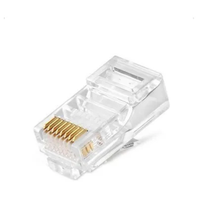 Коннектор rj-45 (8p8c) Ripo cat.6 покрытие 3мкд, универсальные ножи ( по 20 шт.) 003-400023/20