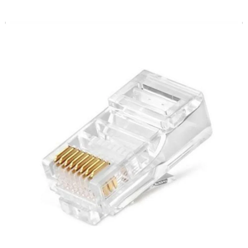 Коннектор rj-45 (8p8c) Ripo cat.6 покрытие 3мкд, универсальные ножи ( по 20 шт.) 003-400023/20