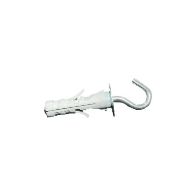 Дюбель с крюком-кольцом саморезом Elematic 50 шт. PA 6 ENP/OA 12x45 8700028