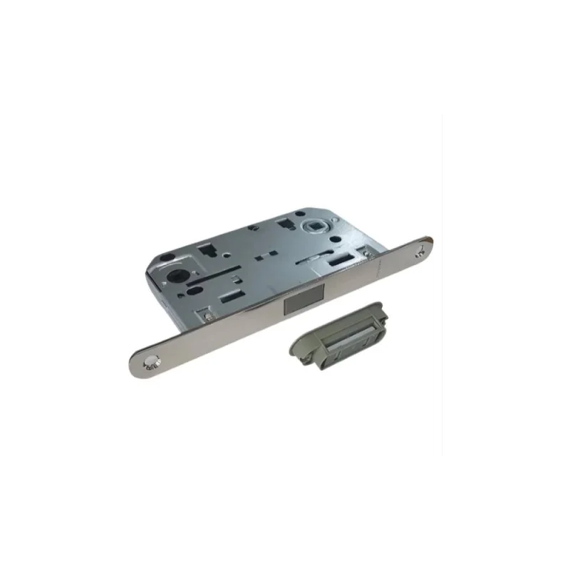 Защелка BUSSARE L5096 WC MAG S.CHROME (Хром матовый) врезная магнитная межкомнатная 940002025021