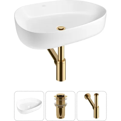 Набор Wellsee 3 в 1 Belle Spa 3.0 накладная раковина 55x40 см 20212723R