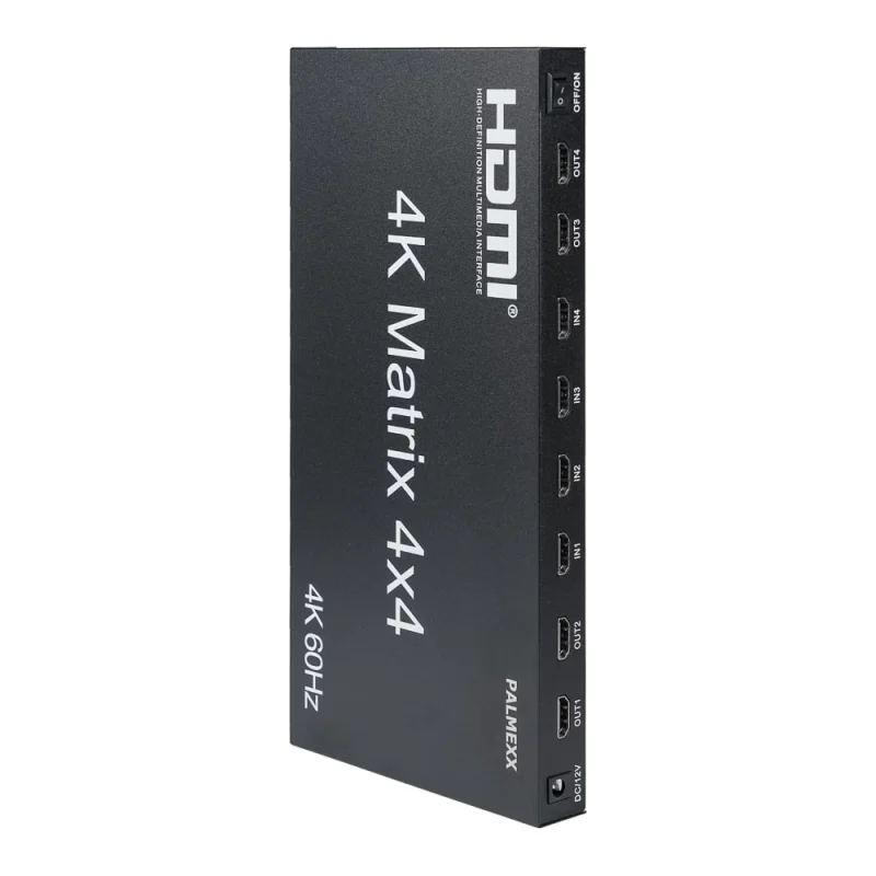 ΠΠ°ΡΡΠΈΡΠ° 4HDMI*4HDMI PALMEXX (4K@60Hz, 3D) PX/MATRIX-HDMI-4-4