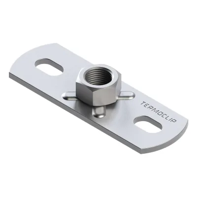 Пластина опорная для средних нагрузок Termoclip TBP M 4F2 M10 (15 шт/кор) 9124002-212