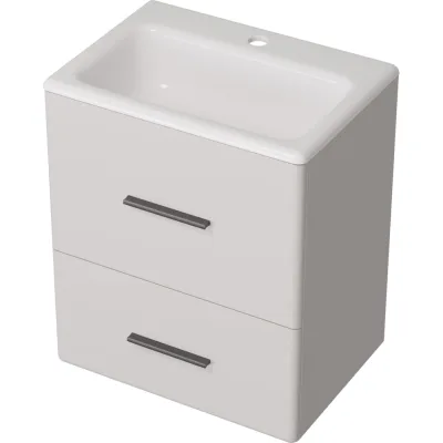 Тумба с раковиной 1Marka МИНИМИ 50П (500x590x350) 2я светло-серый Ц0000051161
