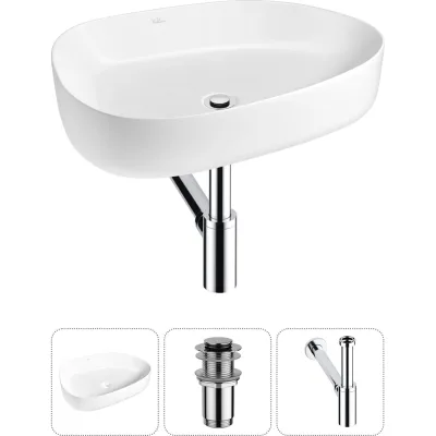 Набор Wellsee 3 в 1 Belle Spa 3.0 накладная раковина 55x40 см 20212721R