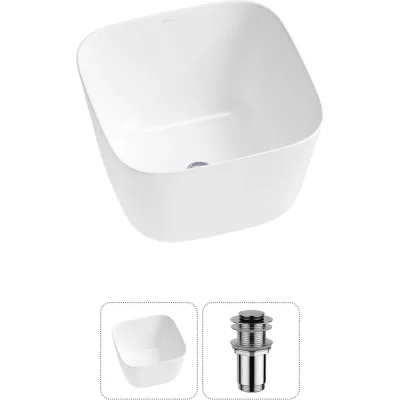 Набор Wellsee 2 в 1 Fontenay Paris накладная раковина 38x38 см 20214043R