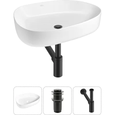 Набор Wellsee 3 в 1 Belle Spa 3.0 накладная раковина 55x40 см 20212722R