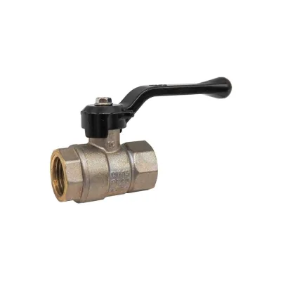 Кран шаровой Rvc Ду40 мм, 1 1/2" гг, ручка 17402
