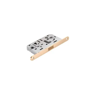 Защелка ADDEN BAU WC-5096 MAG S.GOLD (Золото матовое/Валийское) врезная магнитная межкомнатная 940002024011