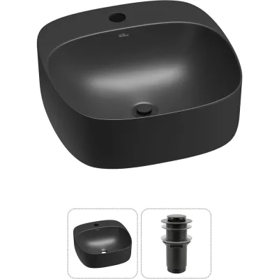Набор Wellsee 2 в 1 Ideal накладная раковина 42x42 см 20214144R