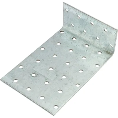 Крепежный анкерный уголок ЗУБР УКА-2.0 80х120х40 х 2мм 310226-080-120