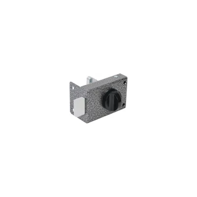 Накладной замок Marlok ЗН 1, 1 ригель, серебро 022607