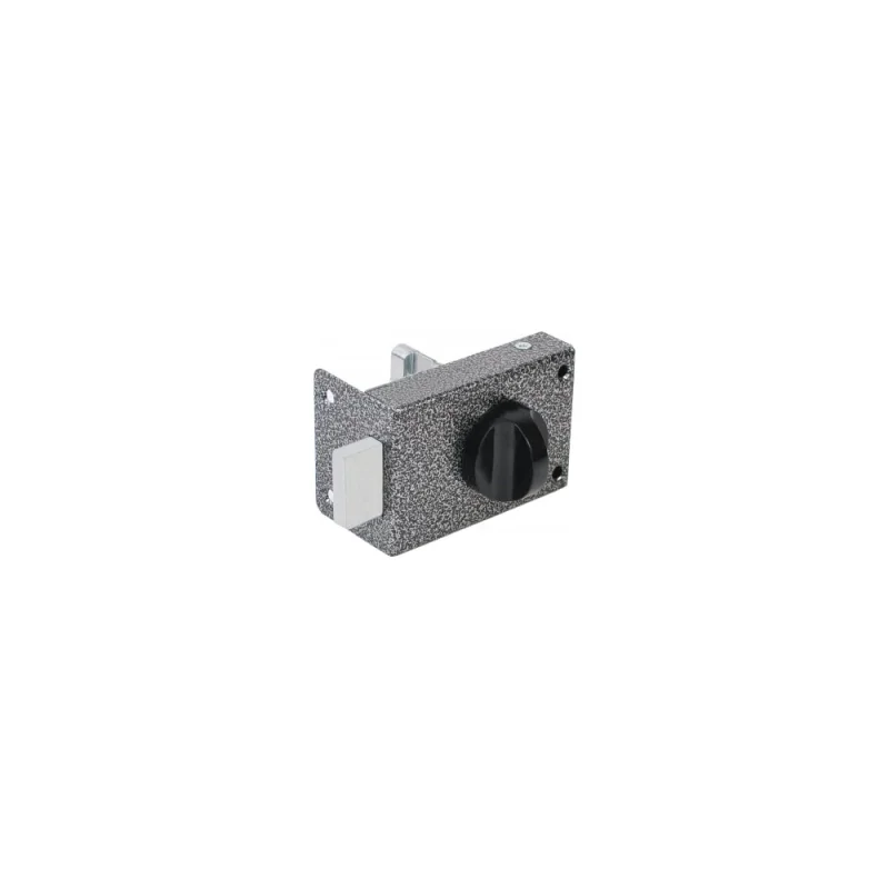 Накладной замок Marlok ЗН 1, 1 ригель, серебро 022607