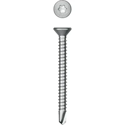 Нержавеющие саморезы KRAFTOOL DS-C с потайной головкой, 50x4.8 мм, 150 шт. 300932-48-050
