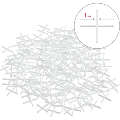 Крестики для кафеля (1 мм, 200 шт.) Зубр 33811-1