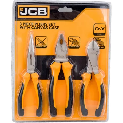 Набор губцевого инструмента JCB 3 предмета JPL016