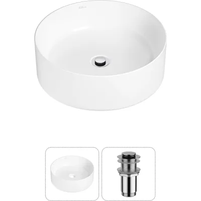 Набор Wellsee 2 в 1 Belle Spa накладная раковина 38x38 см 20212141R