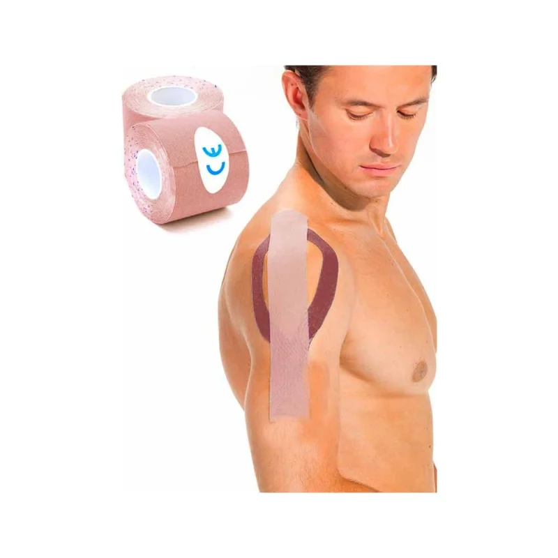 Кинезио тейп BRADEX 5мx5см, бежевая SF 0192