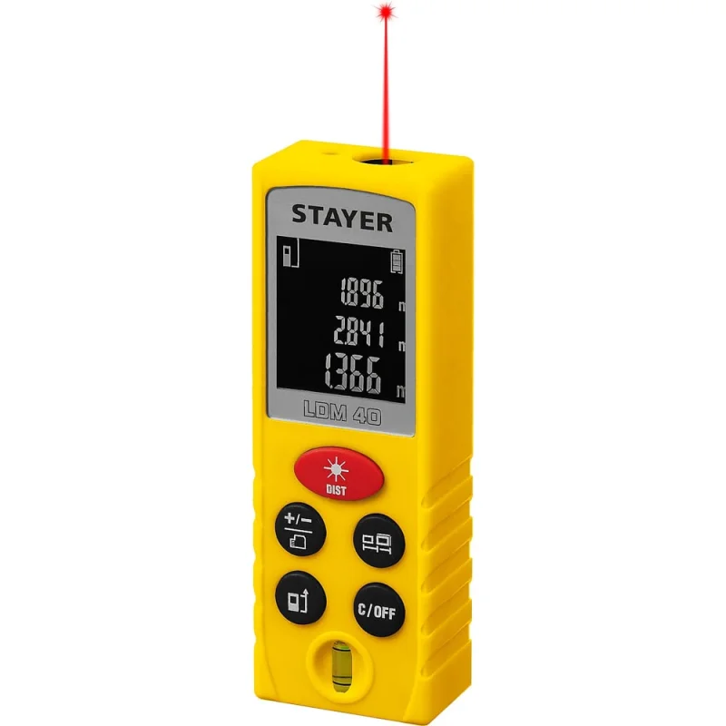 Лазерный дальномер Stayer LDM-40 Professional 34956