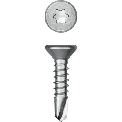 Нержавеющие саморезы KRAFTOOL DS-C с потайной головкой, 13x4.2 мм, 600 шт. 300932-42-013