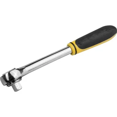 Трещотка STAYER PROFI для торцевых головок, Cr-V, 1/4" 27785-1/4