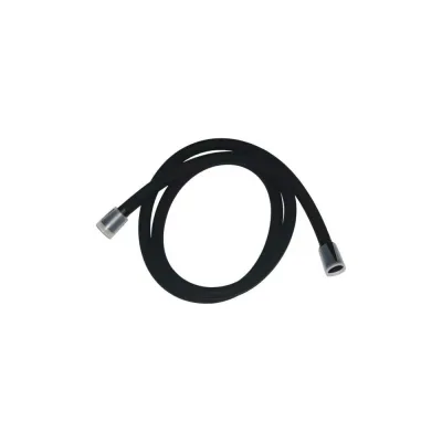 Шланг для душа IDDIS Optima home черный, матовый, силиконовый, 1.2 м OPH12BLi19